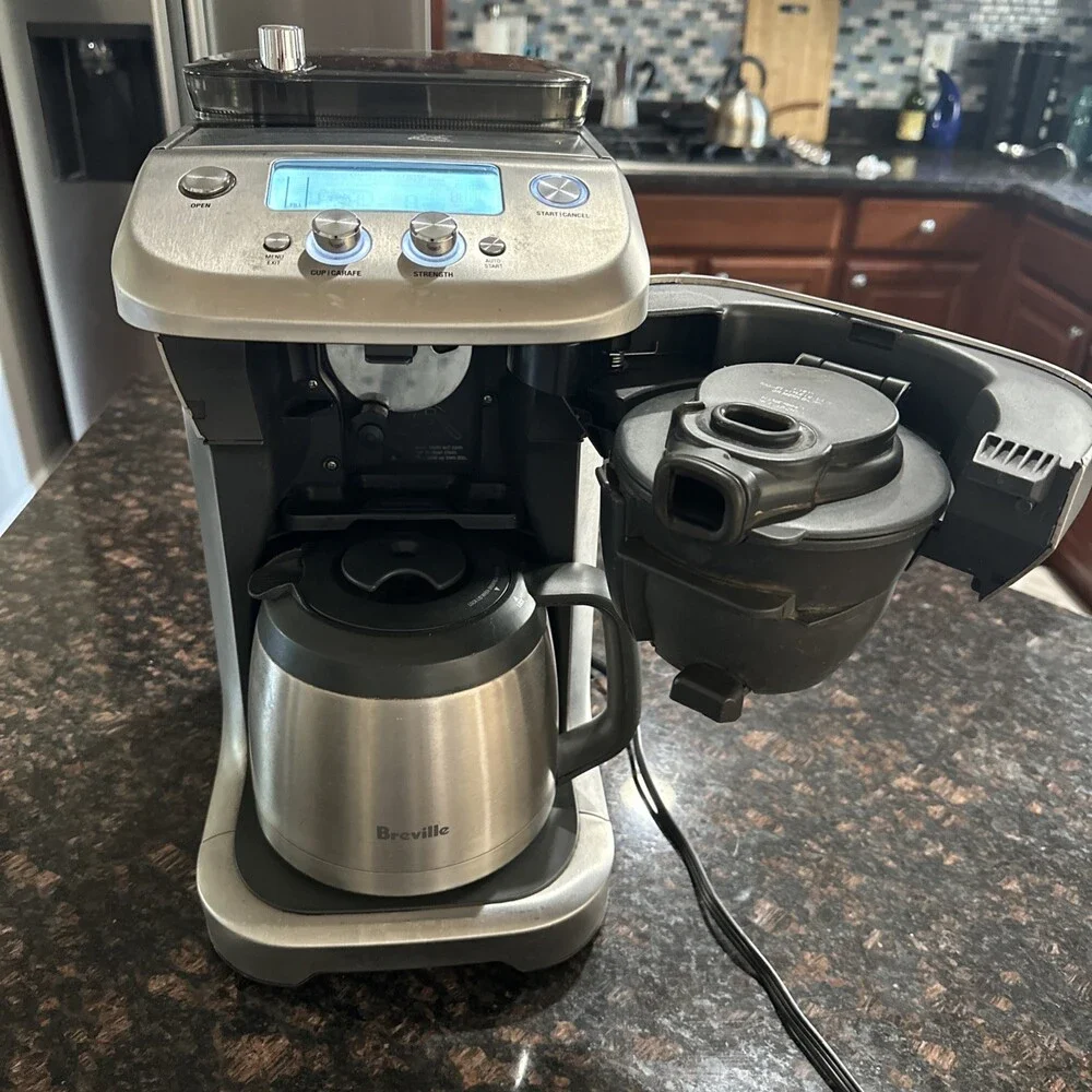 Breville Coffee Maker  Grind Control BDC650BSS Stainless Steel Tested Inv8b